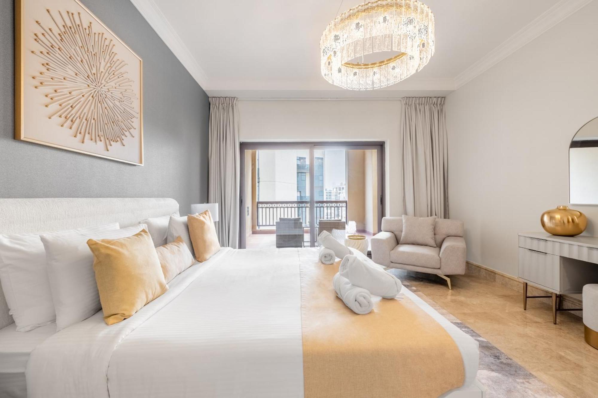 Three-Bedroom Apartment Balcony
