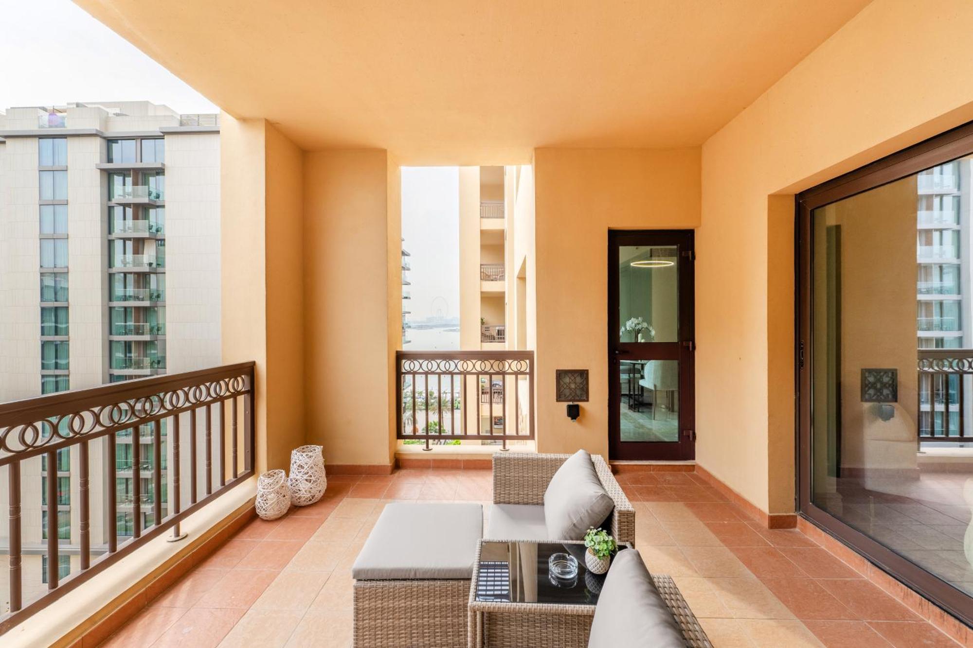 Three-Bedroom Apartment Balcony