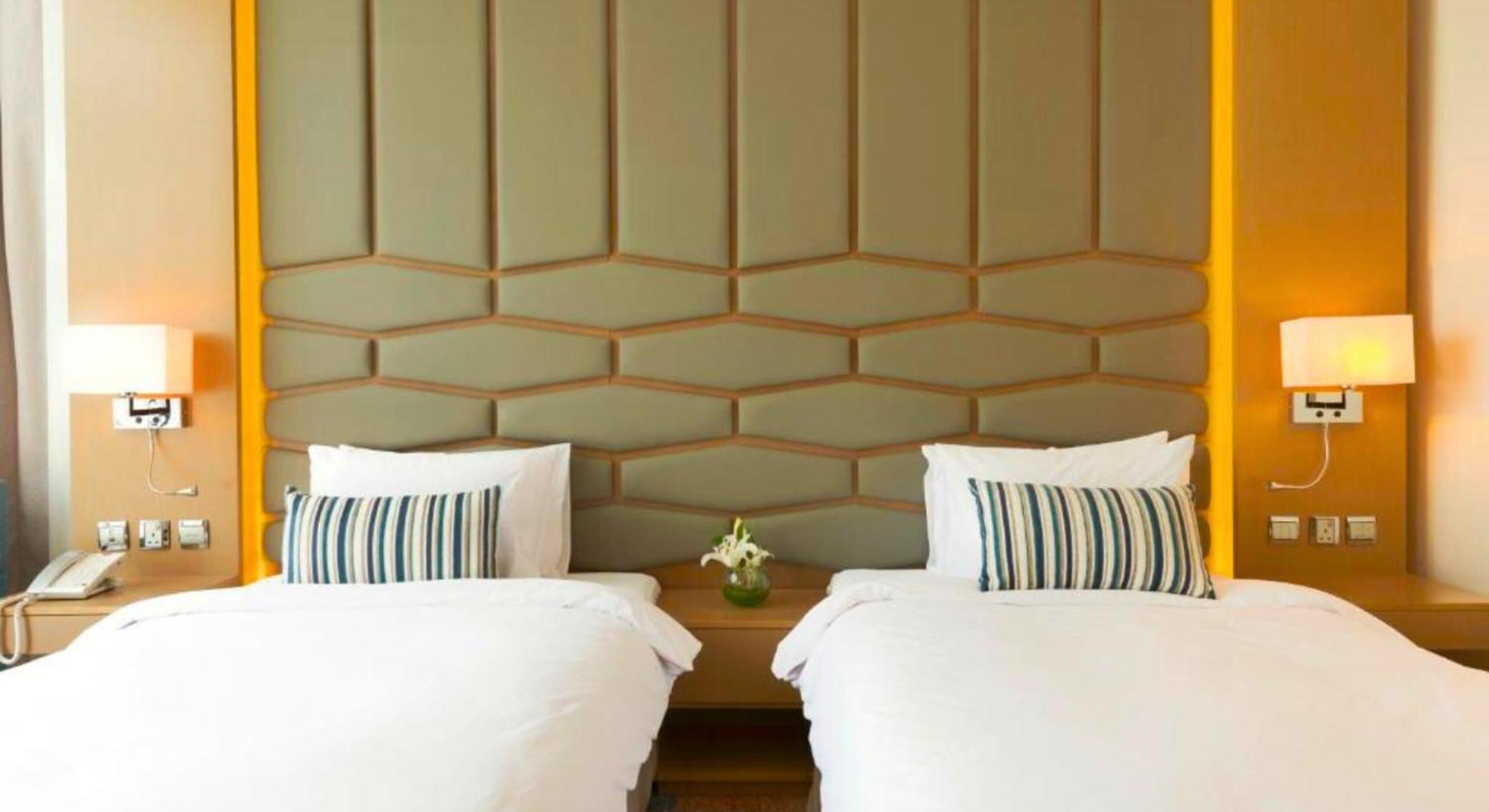 Superior Tweepersoonskamer met 2 Aparte Bedden en Gratis Toegang tot het Privéstrand van het Hotel in Palm - Jumeirah