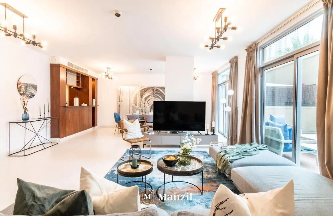 Manzil - Lavish Duplex 3Br In Downtown With Dubai Fountain And Burj Khalifa Views-1