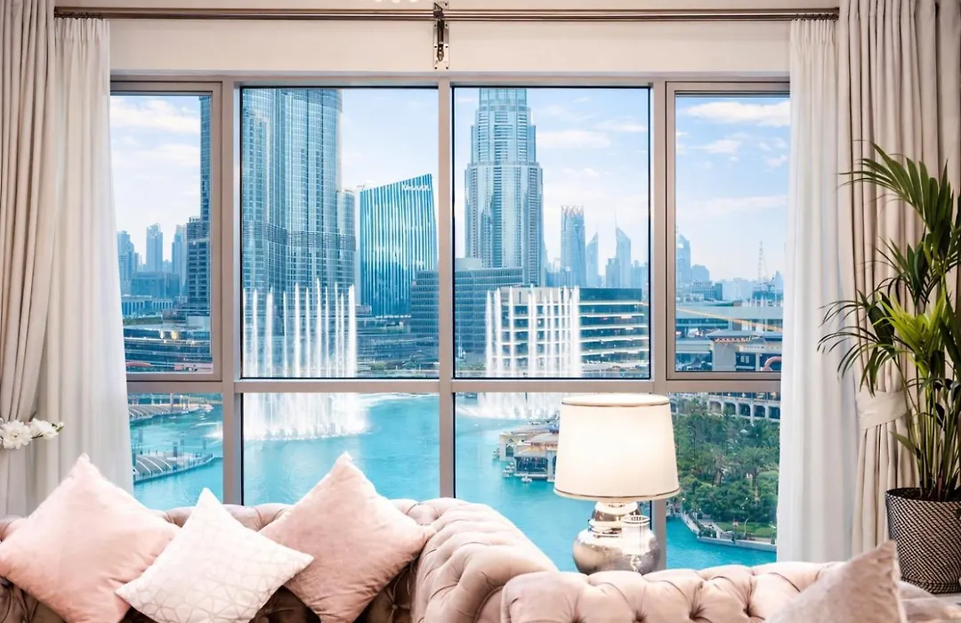 Elite Royal Apartment - Full Burj Khalifa & Fountain View - Opal - 2 Bedrooms Plus 1 Open Bedroom Without Partition-1