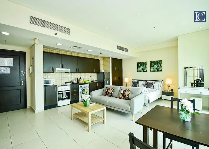 Luxury Escapes - Furnished Studio With Balcony In Royal Oceanic Dubai aceita animais de estimação